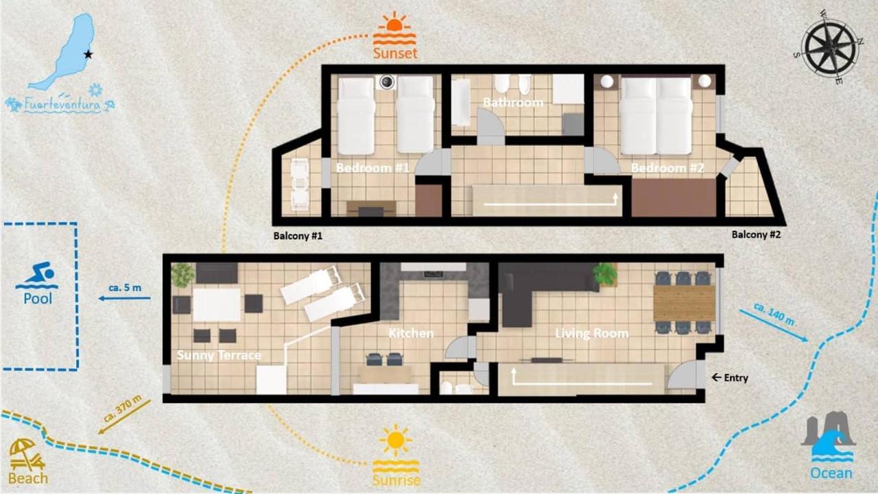 Villa Casita Calma Fuerteventura à Caleta de Fuste Extérieur photo